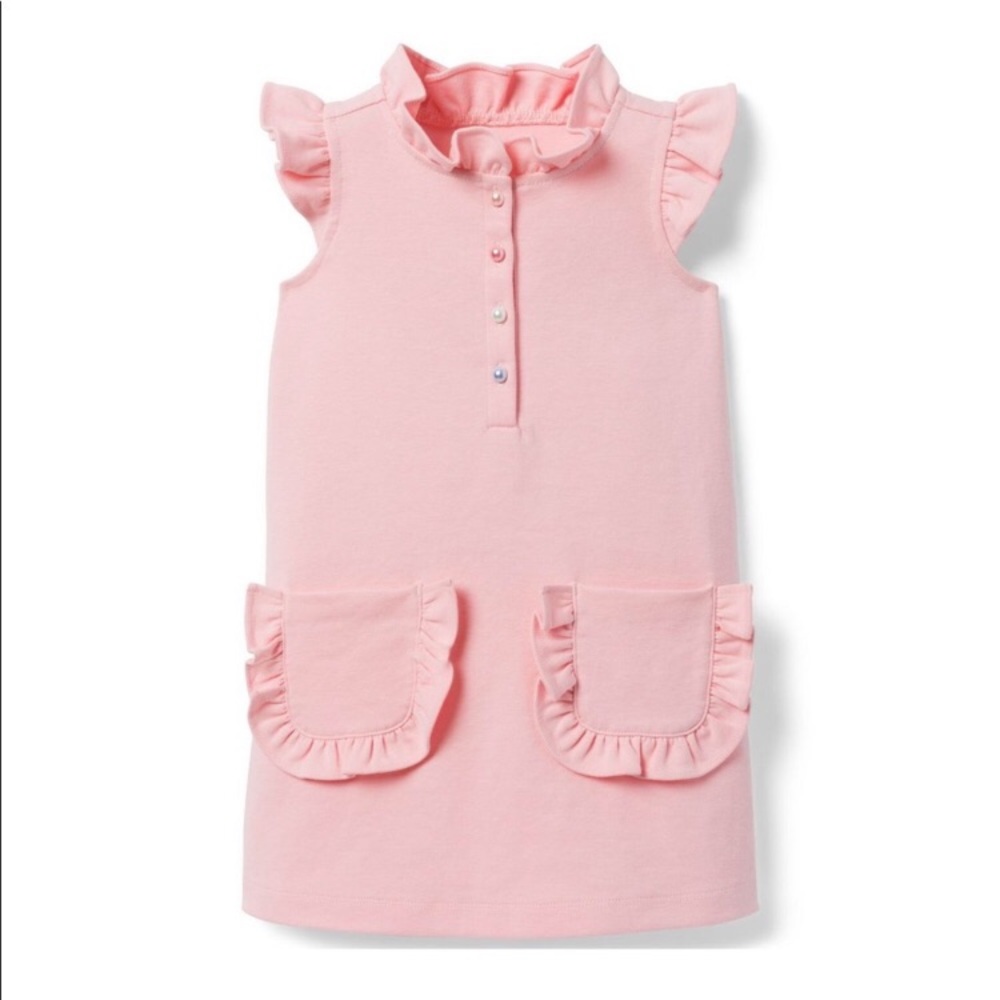 🌷Janie and Jack Ruffled Ponte Dress